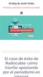 Mobile Screenshot of elblogdejavierordas.com
